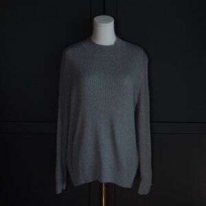 Northern Reflections | Mock Neck Ribbed Turtleneck in Organic Cotton